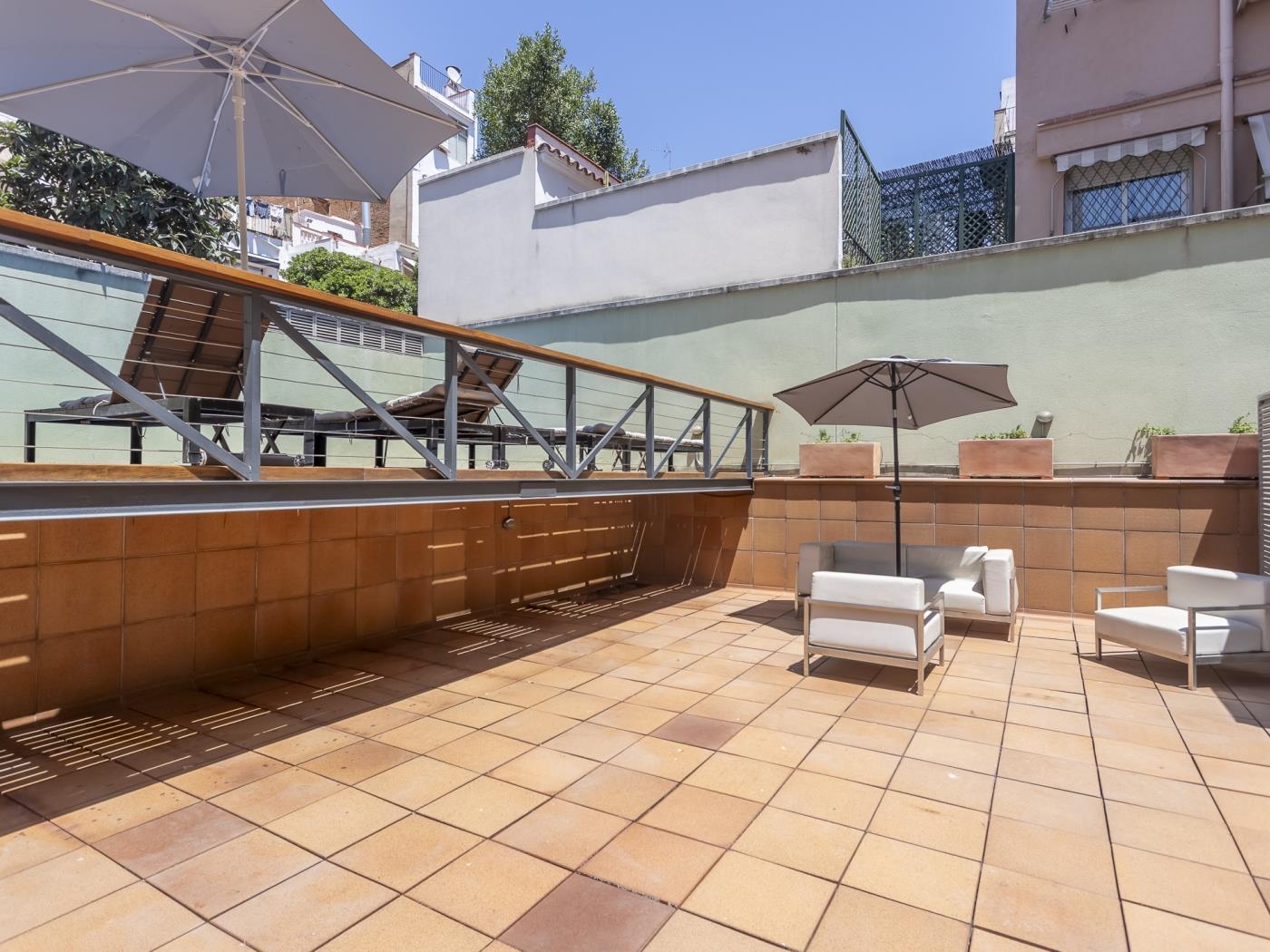 My Space Barcelona Terrace and pool apartment near the Barcelona centre for 10 - My Space Barcelona Apartments